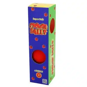 MIMI PRIX - EN STOCK 26 Balles en mousse rouge super soft - 4 Balles
