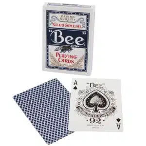 Bee - Jeu de cartes bleu