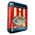 DC Super Heroes - Superman Playing Cards - Tattoo Tin Boxes Display