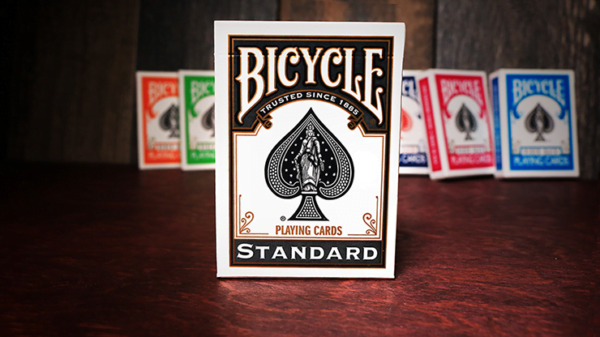 Cartes Bicycle format poker Dos noir
