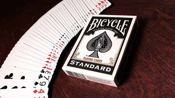 Cartes Bicycle format poker Dos noir02