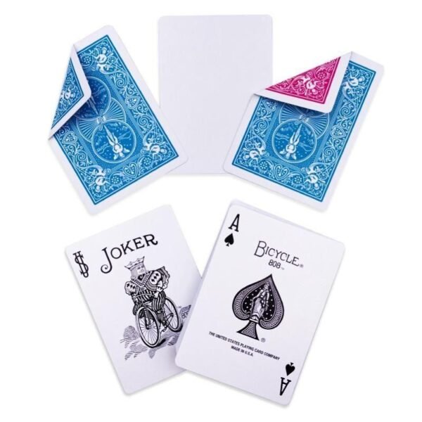 Cartes Bicycle format poker Dos turquoise03