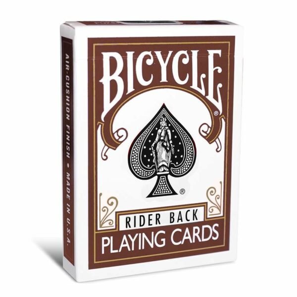 Cartes Bicycle Dos brun