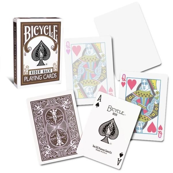 Cartes Bicycle format poker – Dos brun02