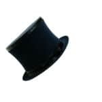 Chapeau noir - Top hat collapsible premium