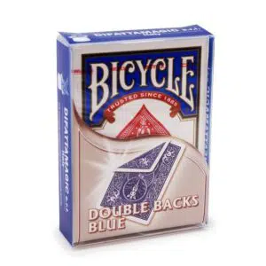 Double dos - Jeu de carte Bicycle Bleu