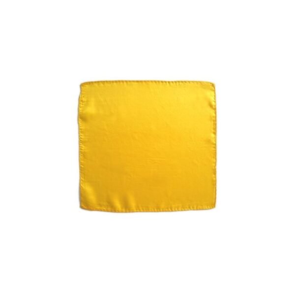 Foulards en soie Differentes couleurs jaune