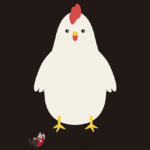 Le poulet et l’œuf par Syouma