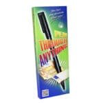Le stylo à travers le billet