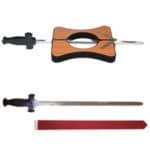 Spada attraverso il collo