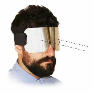 Bandeau et masque truqué
