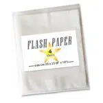 Papier flash - 4 feuilles de 20 cm X 25 cm