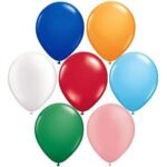 Qualatex – rund Durchmesser 28 cm (11 Zoll) – 100 Stück pro Beutel