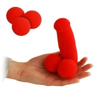 MIMI PRIX - EN STOCK 24 Zizi en mousse rouge époustouflant
