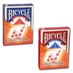 Face normale et dos blanc - Jeu de cartes Bicycle