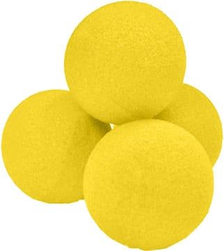 Balles en mousse jaune - Super Soft - Magic-Effect