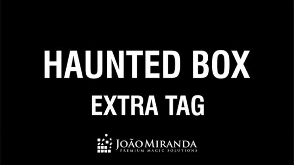 Étiquette supplémentaire pour haunted box par João Miranda