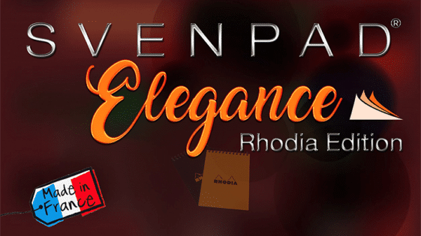 SvenPad® Elegance Rhodia® Edition (Singolo, copertina arancione)