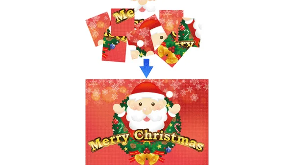 Puzzle de Noël par Tejinaya Magic
