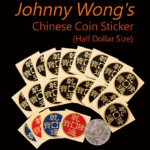 Johnny Wong’s Chinese Coin Sticker 20 pcs