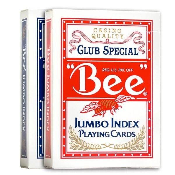 Bee Jeu de cartes Jumbo index 04