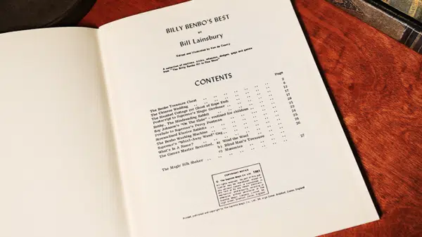 Billy Benbow's Best par Bill Lainsbury – Image 2
