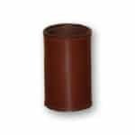 Leather Coin Cylinder (Half Dollar Size)