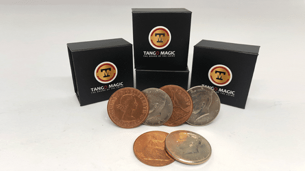 Hopping Half avec Expanded Shell Coins et English Penny par Tango