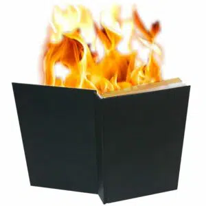 Livre en feu