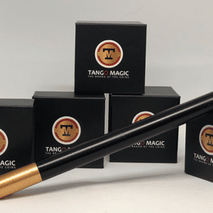 Mini baguette magique en noir par Tango gold tips