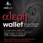 Portefeuille Aleph par Vernet Magic