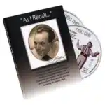 As I Recall - Tony Slydini
