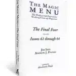 Final four magic menu book