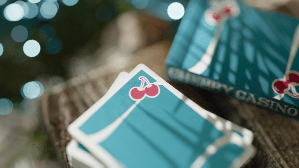 Cherry casino tropicana teal – Jeu de cartes vert03