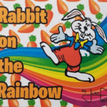 Rabbit on the rainbow von Juan Pablo