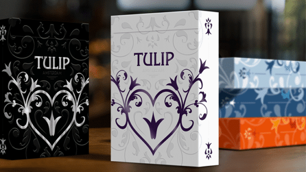Tulip Jeux de cartes par Dutch Card House Company purple