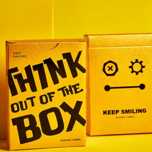 Keep smiling V2 - Jeu de cartes - Version dorée