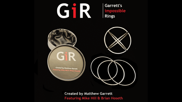 GIR ring set par Matthew Garrett chrome