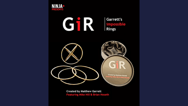 GIR ring set par Matthew Garrett gold