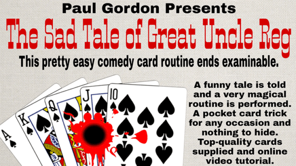 The sad tale of great uncle reg par Paul Gordon