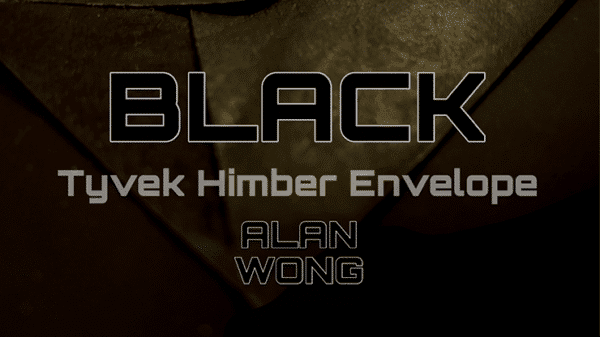 Tyvek himber Enveloppes noires par Alan Wong