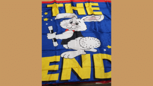 Foulard en soie "The end" par Gosh