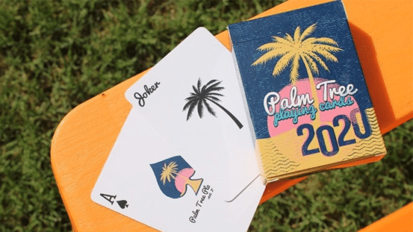 Palm tree Jeu de cartes02
