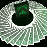 MetalLuxe émeraude - Jeu de cartes Bicycle