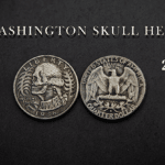 SKULL HEAD COIN par Men Zi Magic