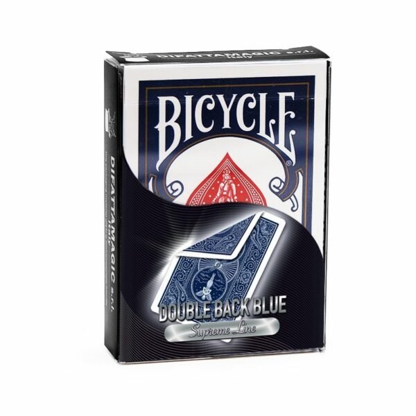 Double dos Supreme line Jeu de carte Bicycle bleu