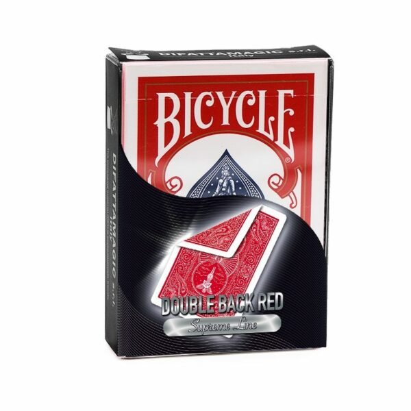 Double dos Supreme line Jeu de carte Bicycle rouge