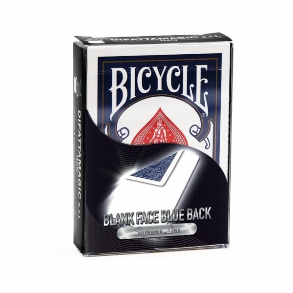 Faces blanches et dos bleus Supreme line Jeu de cartes Bicycle