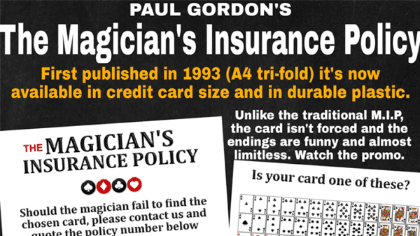 The Magicians Insurance Policy par Paul Gordon