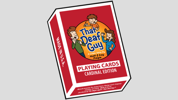 That Deaf Guy RED Cardinal Edition Jeu de cartes